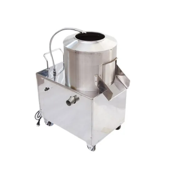 Professional Commercial Machine for Ginger, Washer, Peeler, Potato, and Sweet Potato Cleaning and Preparation