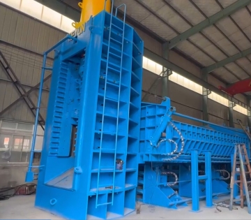 1000 Ton Automatic Baler Shearing Machine for Scrap Metal Baling and Cutting