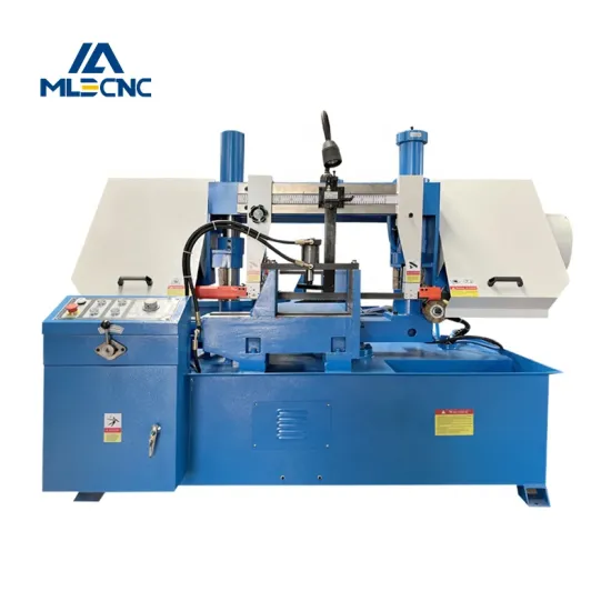 GHZ4230 Automatic Double Column Horizontal Bandsaw Machine for Metal 45 Degree Angle Cut