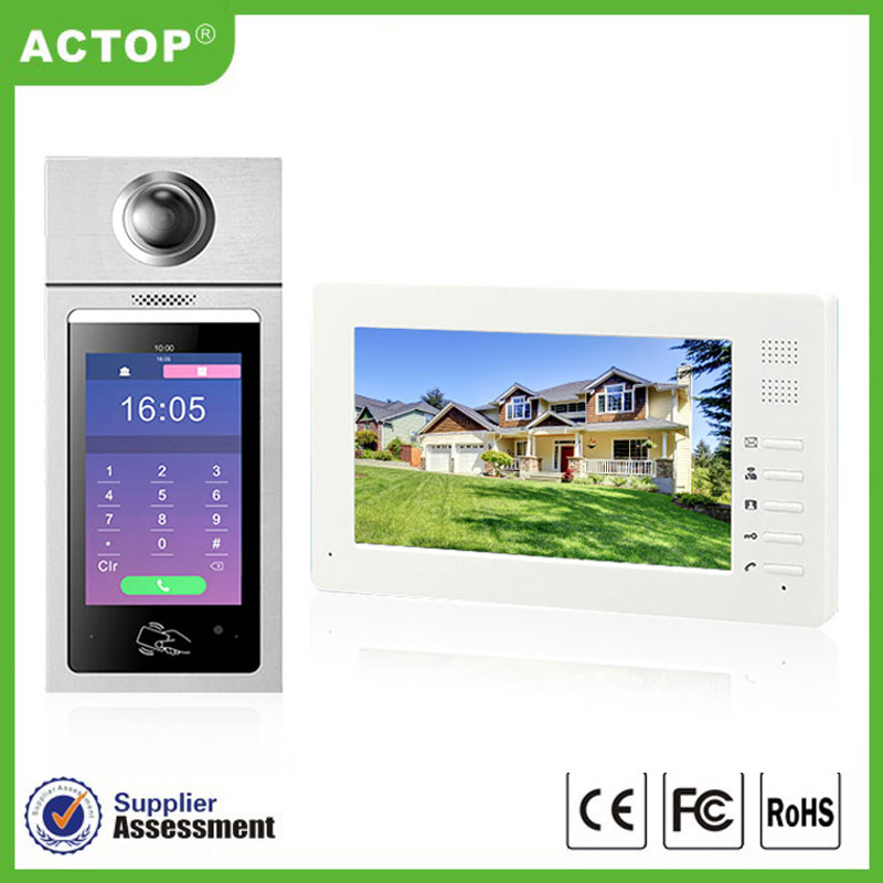 IP فيديو باب الهاتف IP Door Station