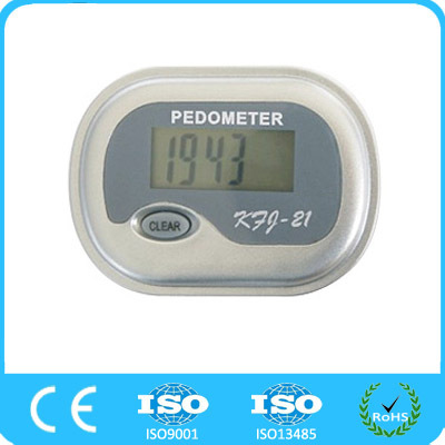 Pedometers, Counter, Digital Counter, Digital Tally Counter, Digital Step Counter, Pedometer (Argent painted)