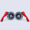 Tuas CPVC Butterfly Valve Plastik Beroperasi