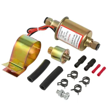 E8012S 12V Universal Low Pressure 5-9 PSI Electric Fuel Pump Installation Kit