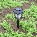 Lámparas de césped de linterna solar jardín al aire libre