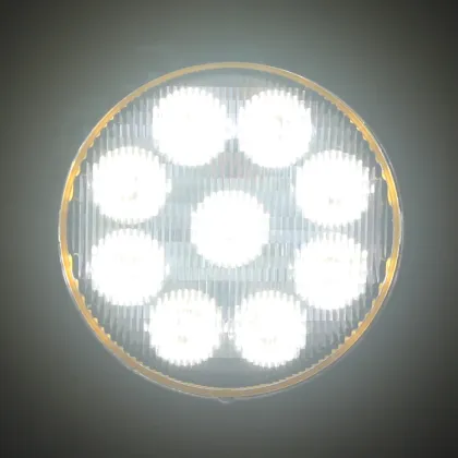 Round 4.5" OSRAM chip LED agriculture work lamp