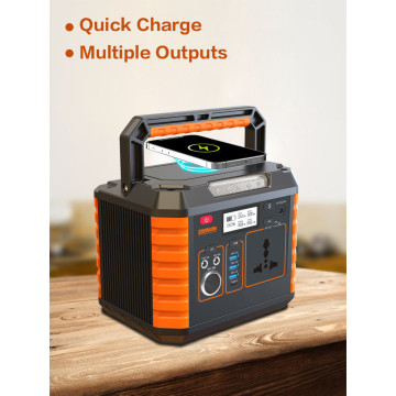 330W battery pack management for outdoor