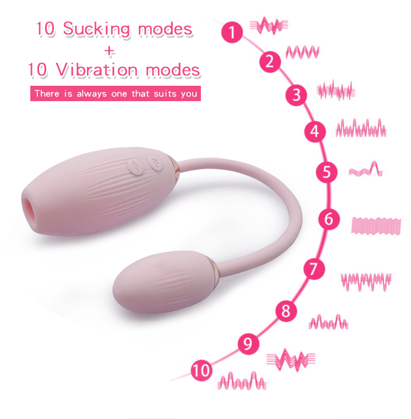 Suction Vibrating Wand for Female Pleasure