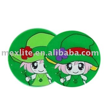 Reflective adhesive sticker