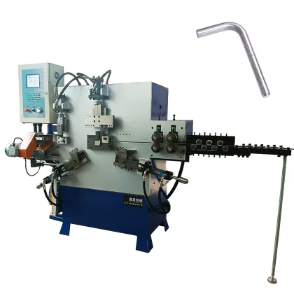 CNC Automatic Hydraulic Wire Bending Machine with Chamfering