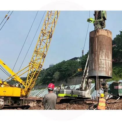 TYSIM EP120 Hydraulic Pile Vibro Hammer