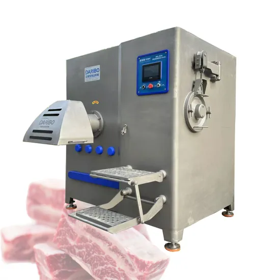 Two-Shaft Meat Grinder for Fresh Chicken and Duck Gizzards