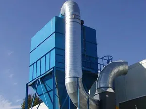 Dust collector of mine thermo electric furnace