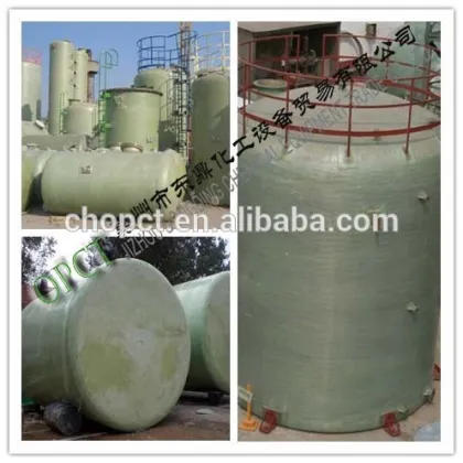FRP chemical products storage tank