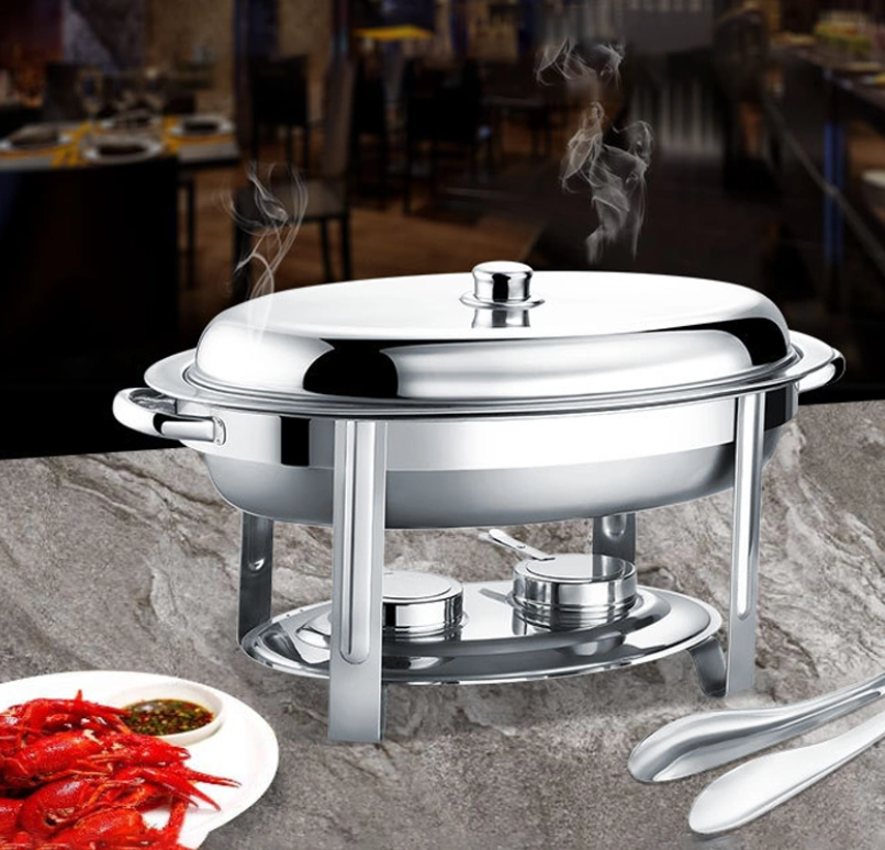 Hot pot en acier inoxydable pour banquet haut de gamme