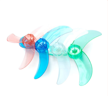 Factory-Made AS Plastic Fan Blades: 12", 14", 16", 18", 20" Three-Blade Options