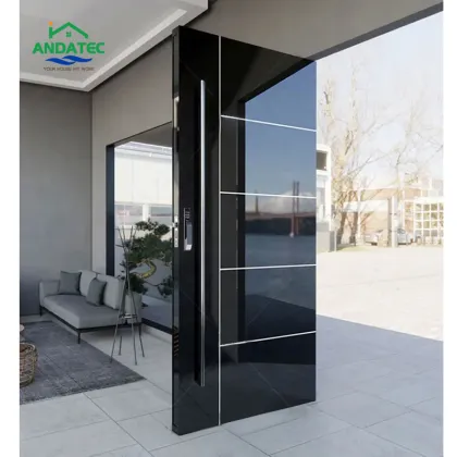 Wooden Entrance Doors: Painted Wood Door Pictures and Design Ideas