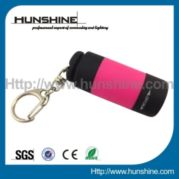 hot sale led plastic keychain