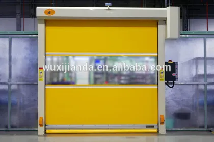 clear plastic roll up doors for storage sheds