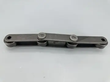 Extended conveyor chain roller chain