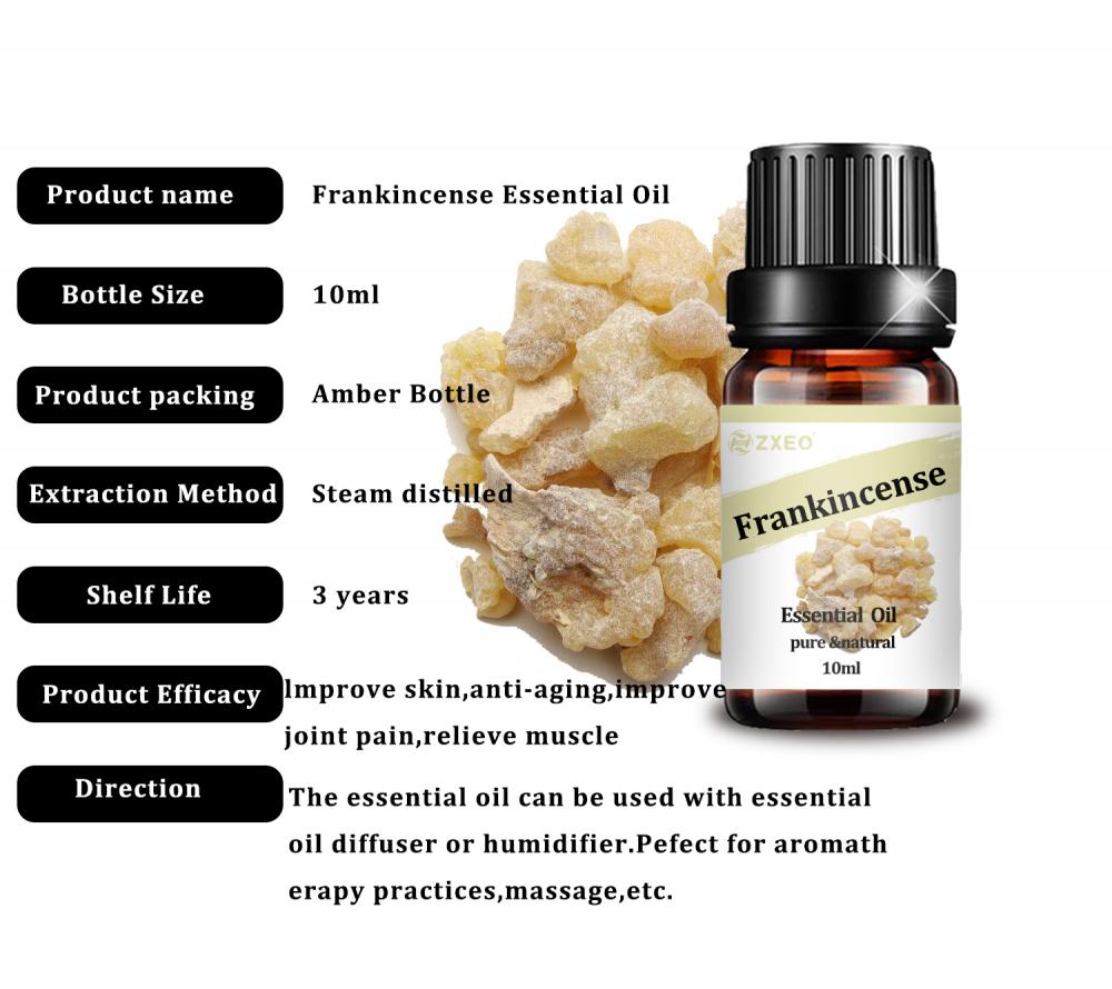 100% Natural Organic Aromatherapy frankincense essential Oil Pure private label essential oils