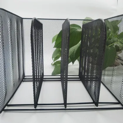 desktop office sorting and storage shelf