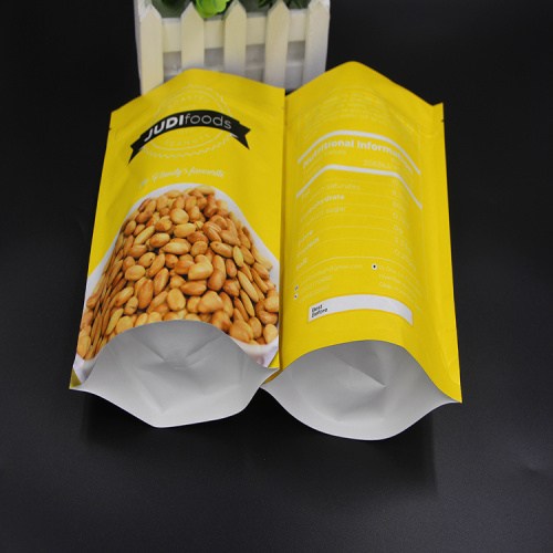 Middle Sealing Potato Chips Packaging Food Bag