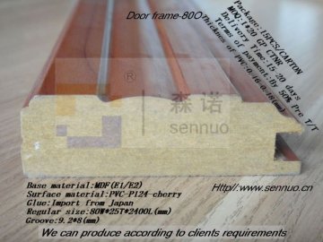 PVC Face MDF Cabinet&Wardrobe Door Frame