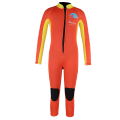 Traje de buceo de neopreno con caliza frontal de los niños de la piel del mar