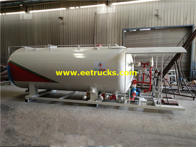 4000 Gallons 6ton Mobile Propane Skid Plants