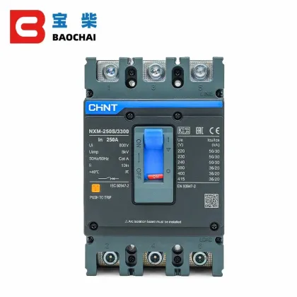 Chint MCCB NxM Series 3P/4P Molded Case Circuit Breaker NxM-250S/4300