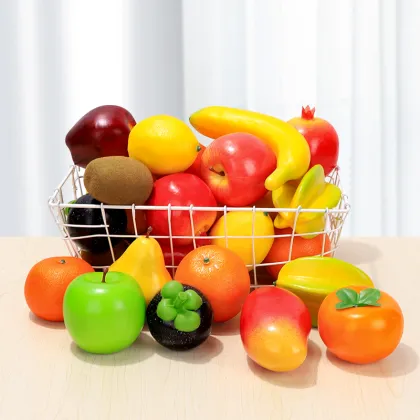 Customized Wholesale Artificial Avocado Fruit for Home Decor and Teaching Aids