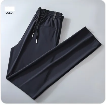 Summer Thin Casual Stretch Quick Dry Sports Pants for Men