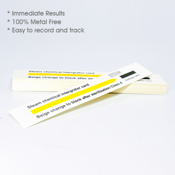 Wholesale Supplier of Class 4 Steam Sterilization Indicator Cards for Medical Testing