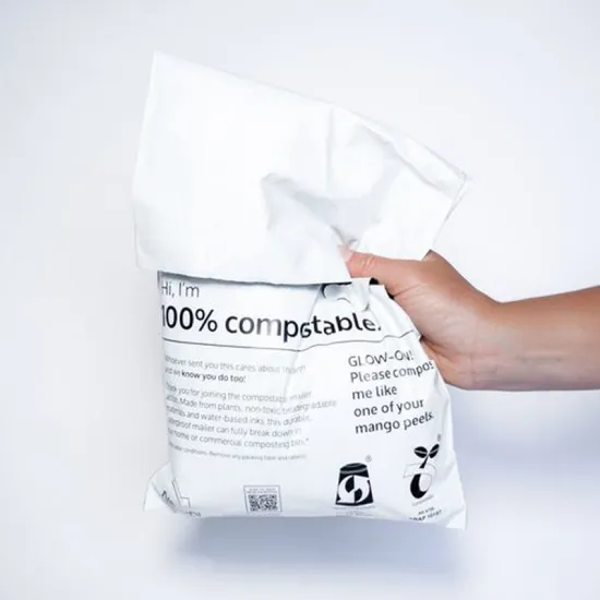 Custom Eco-Friendly Compostable Poly Mailers with Logo
