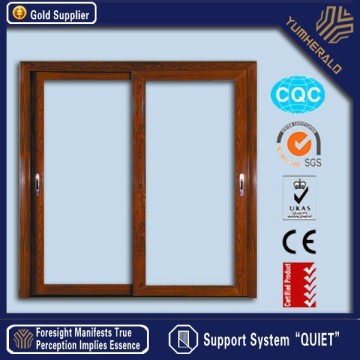 sash sliding window with double glazed
