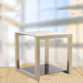 european style creative toughened glass end table