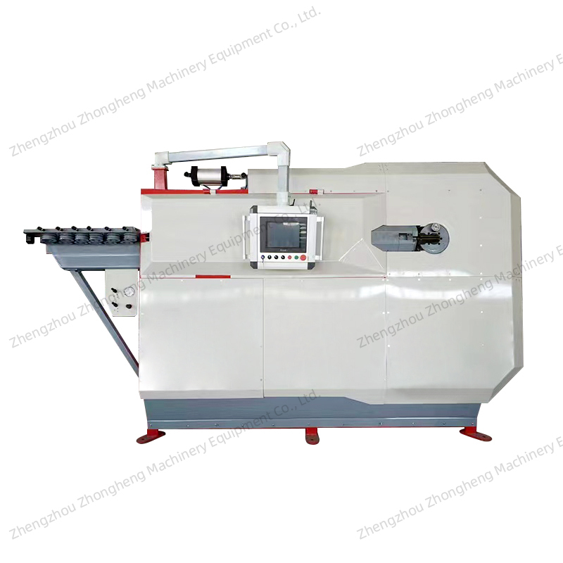 CNC Automatic Hydraulic Round Bar Hoop Bender and Cutter (4-20mm)