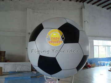 Huge Filled Helium Advertising Sport Balloons For Sport Event, Soccer Ball Balloon