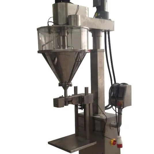 Semi-Automatic Weight-Based Powder Filling Machine