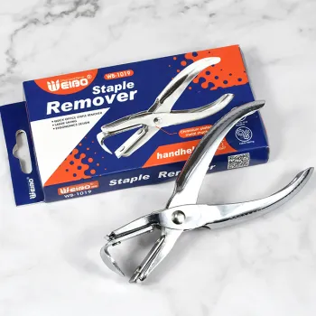 Hand-held Comfort Staple Remover - No Damage to Paper