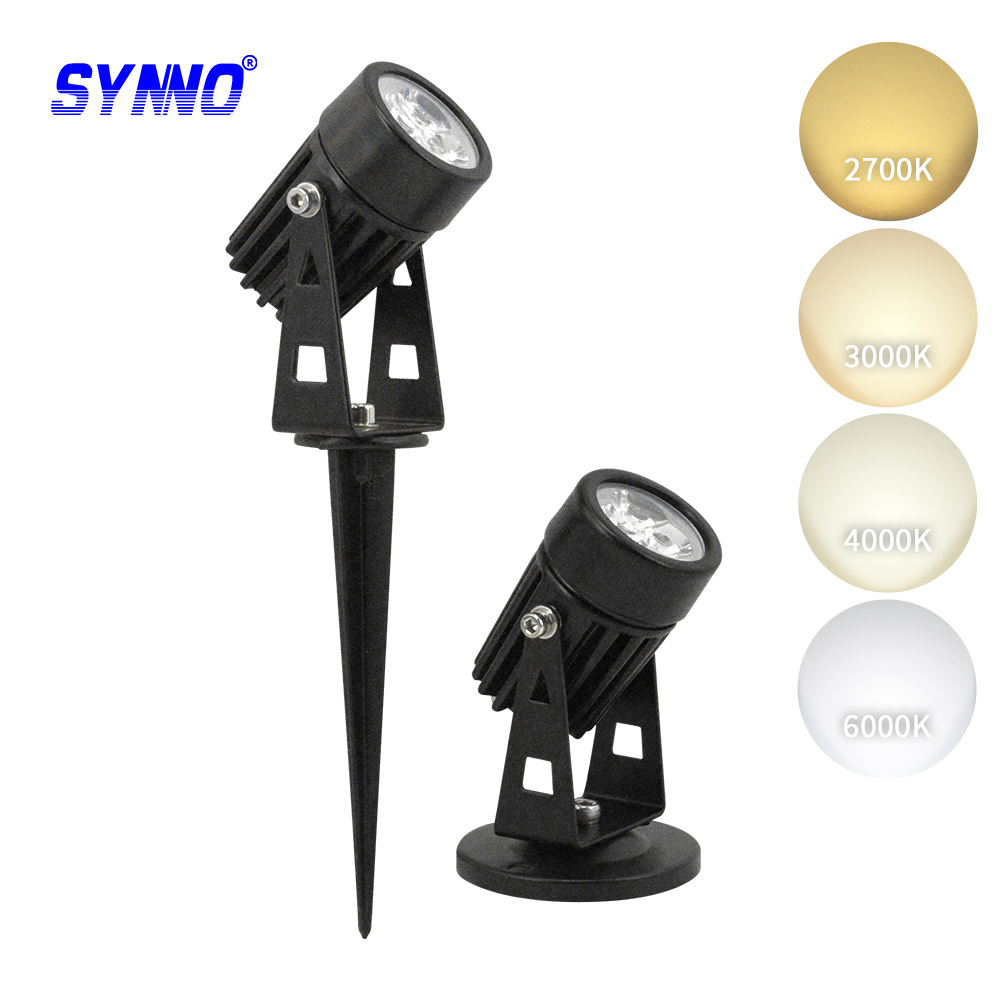 Garden Spike Spotlights LED Aluminium IP65 Light Light