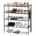 4 Tier Expandable Free Standing Shoe Rack