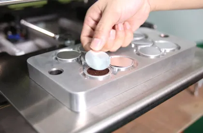 Automatic SX-6 Nespresso Pod Sealer Machine for BIO PP Nespresso Cups