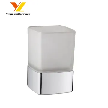 Single Bathroom Free-Standing Tumbler Toothbrush Holder