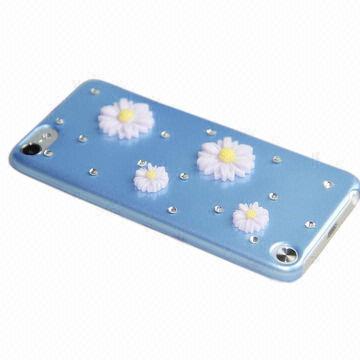 Little Daisy PC Case with Diamond for iPod Touch 5