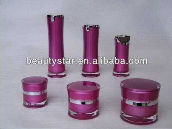 2oz Luxurious acrylic cosmetic packaging jar