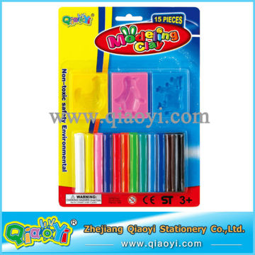 12 Colors Clay with 3 Plastic Tools Intelligent Plasticine