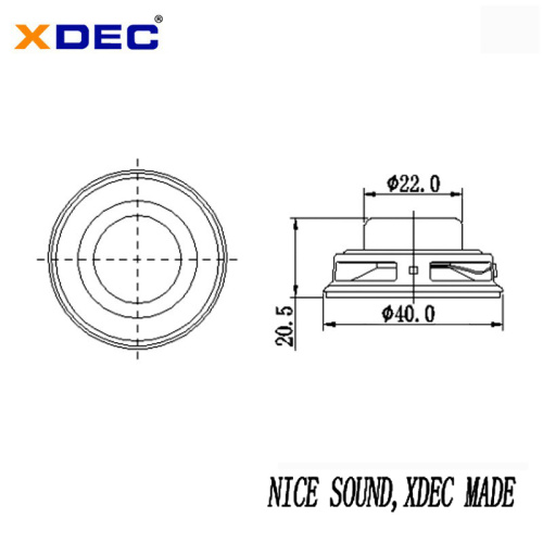 Wholesale price 1.5 inch 4Ohm 3watt speaker