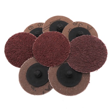2 Inch 50mm Quick Change Sanding Discs Aluminum Oxide Roll Lock Sanding Disc
