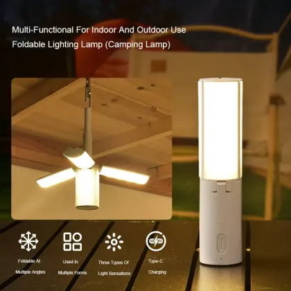 Smart LED Camping Lamp with Motion Sensor Technology